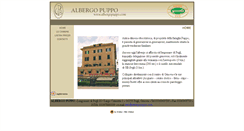 Desktop Screenshot of albergopuppo.com